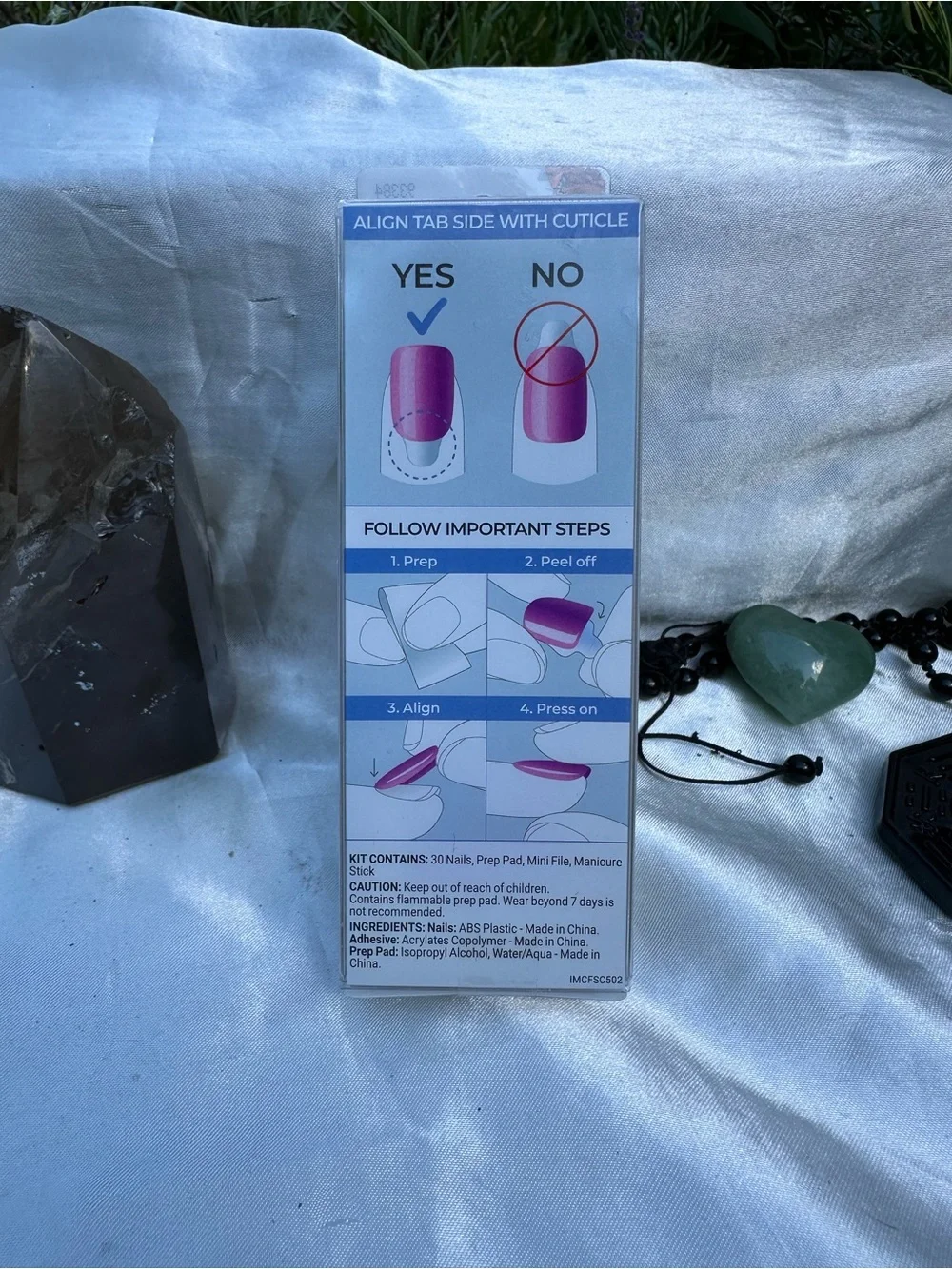 imPRESS Color FX Iridescent Green & Purple Press-On Nails